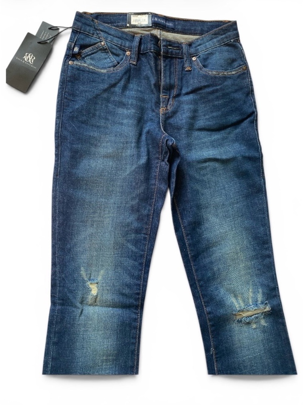 NEW - SZ 4 mid rise bootcut Rock & Republic jeans - Picture 2 of 6
